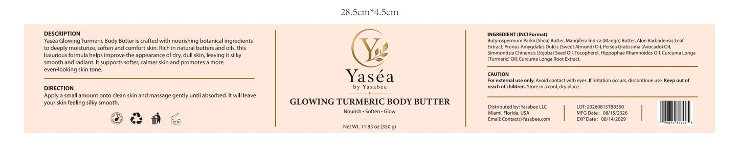 Turmeric Body Butter