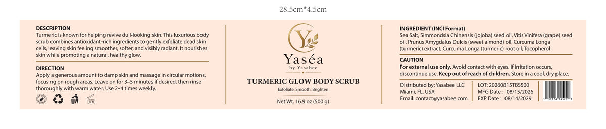 Turmeric Body Scrub