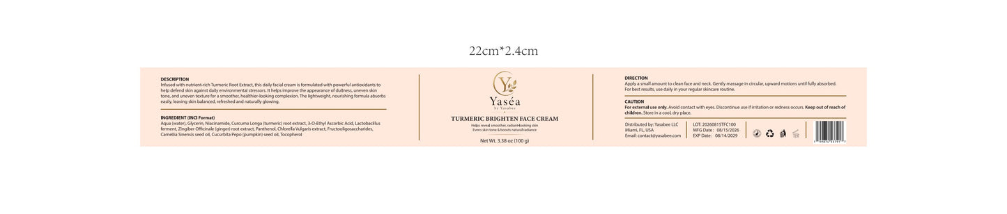 Turmeric Face Cream