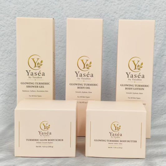 Complete Yaséa Turmeric Body 5-Piece Collection