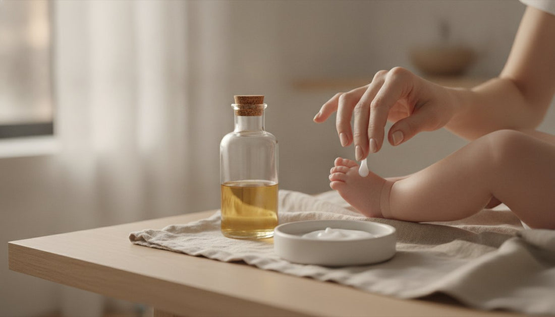 Baby Lotion vs. Oil: A Nurturing Guide to Sophisticated Newborn Care