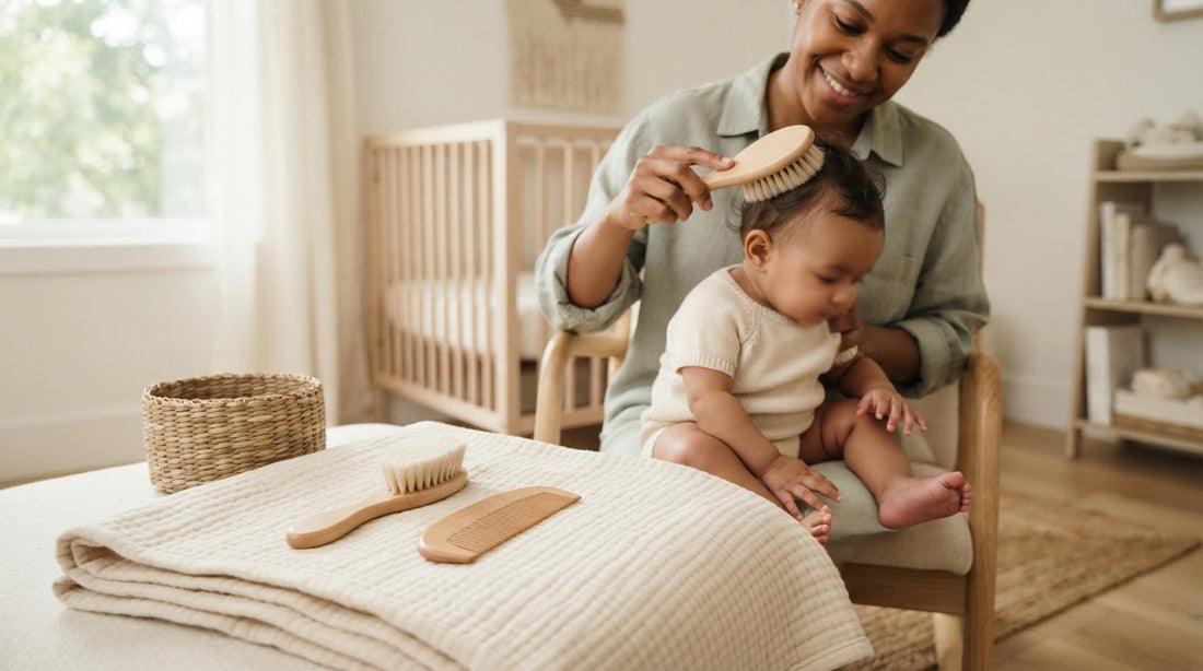 Wooden Grooming Set for Infants: Gentle Care Guide