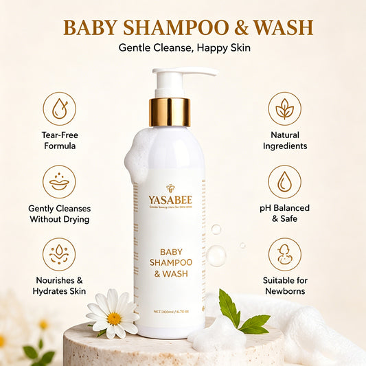 Yasabee Baby Shampoo & Body Wash
