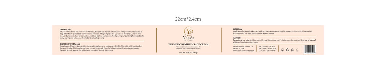 Turmeric Face Cream