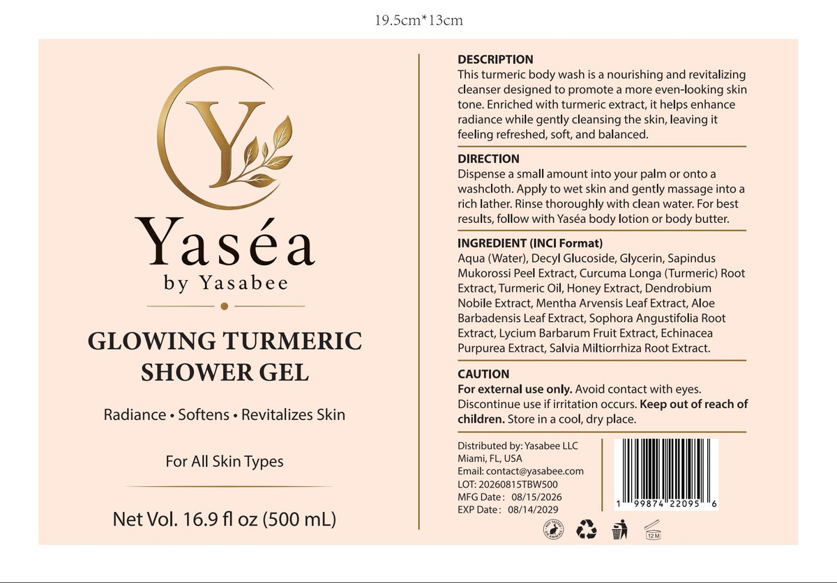 Turmeric Shower Gel