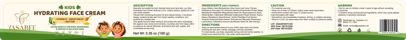 Kids Face Cream