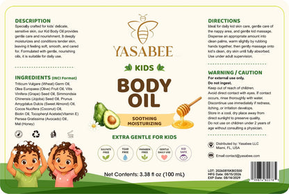 Kids Body Oil