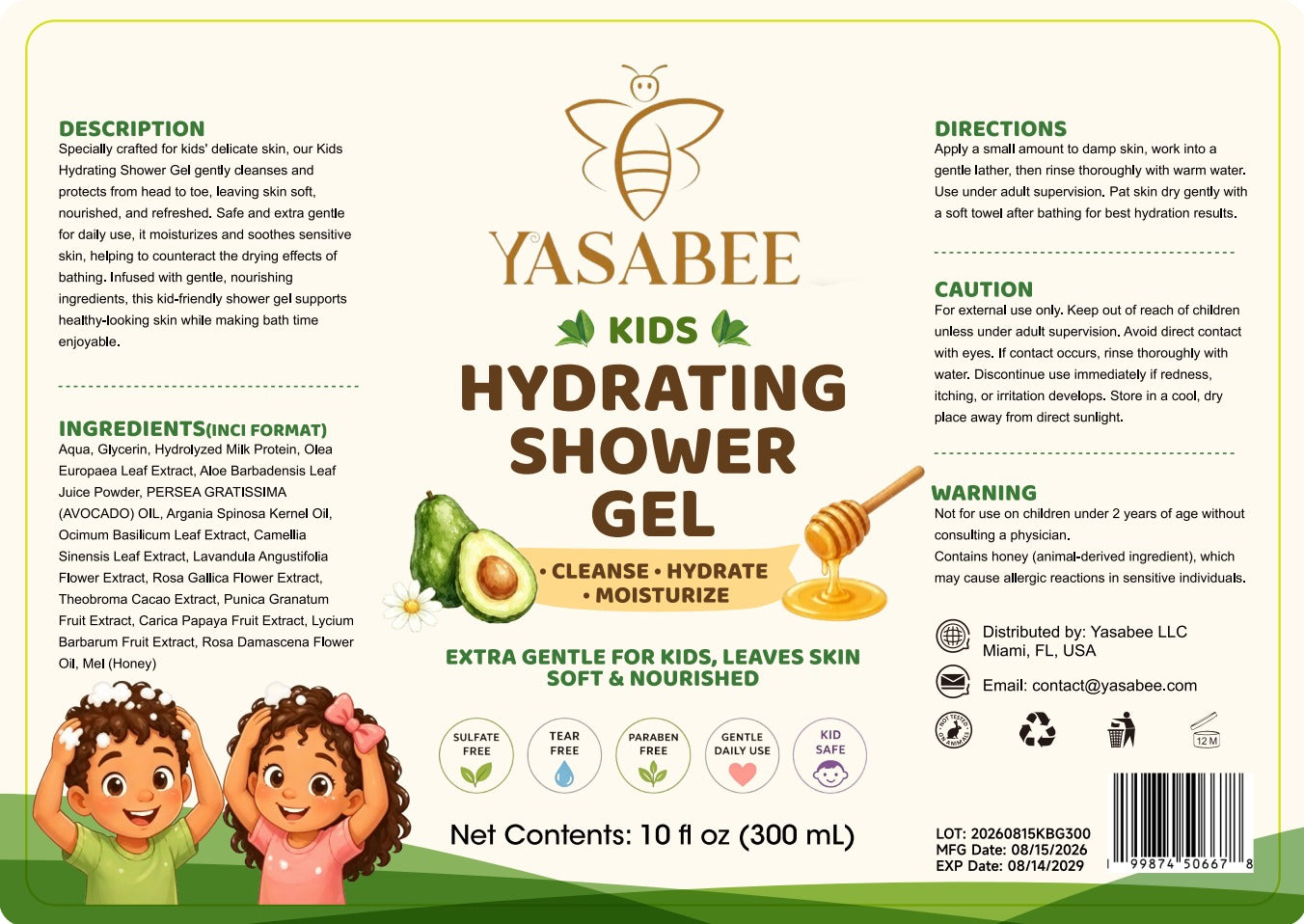 Turmeric Shower Gel