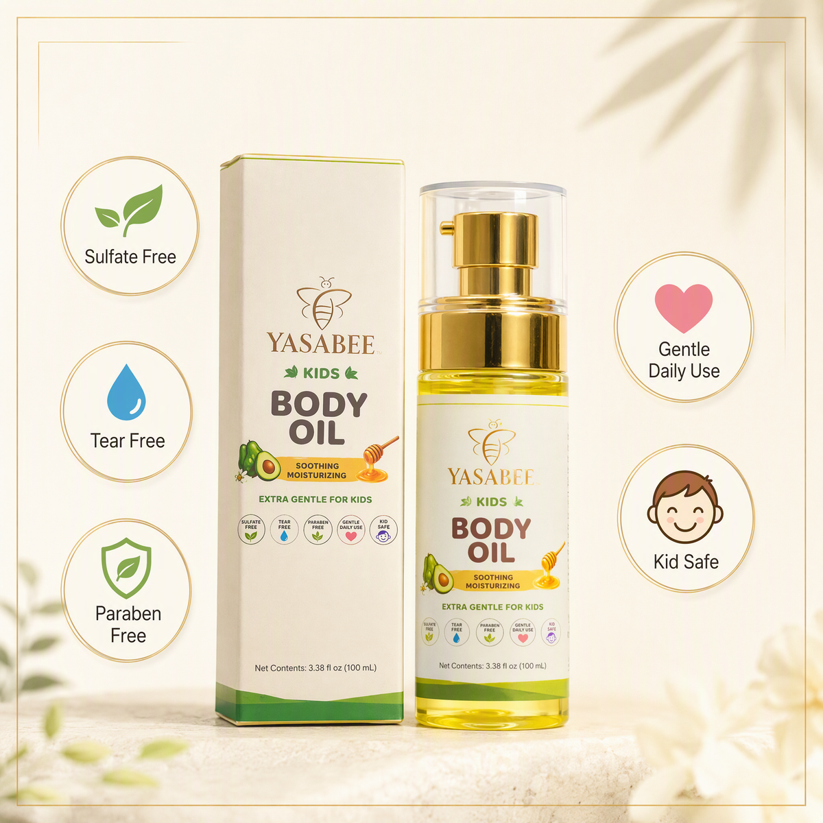Kids Body Oil