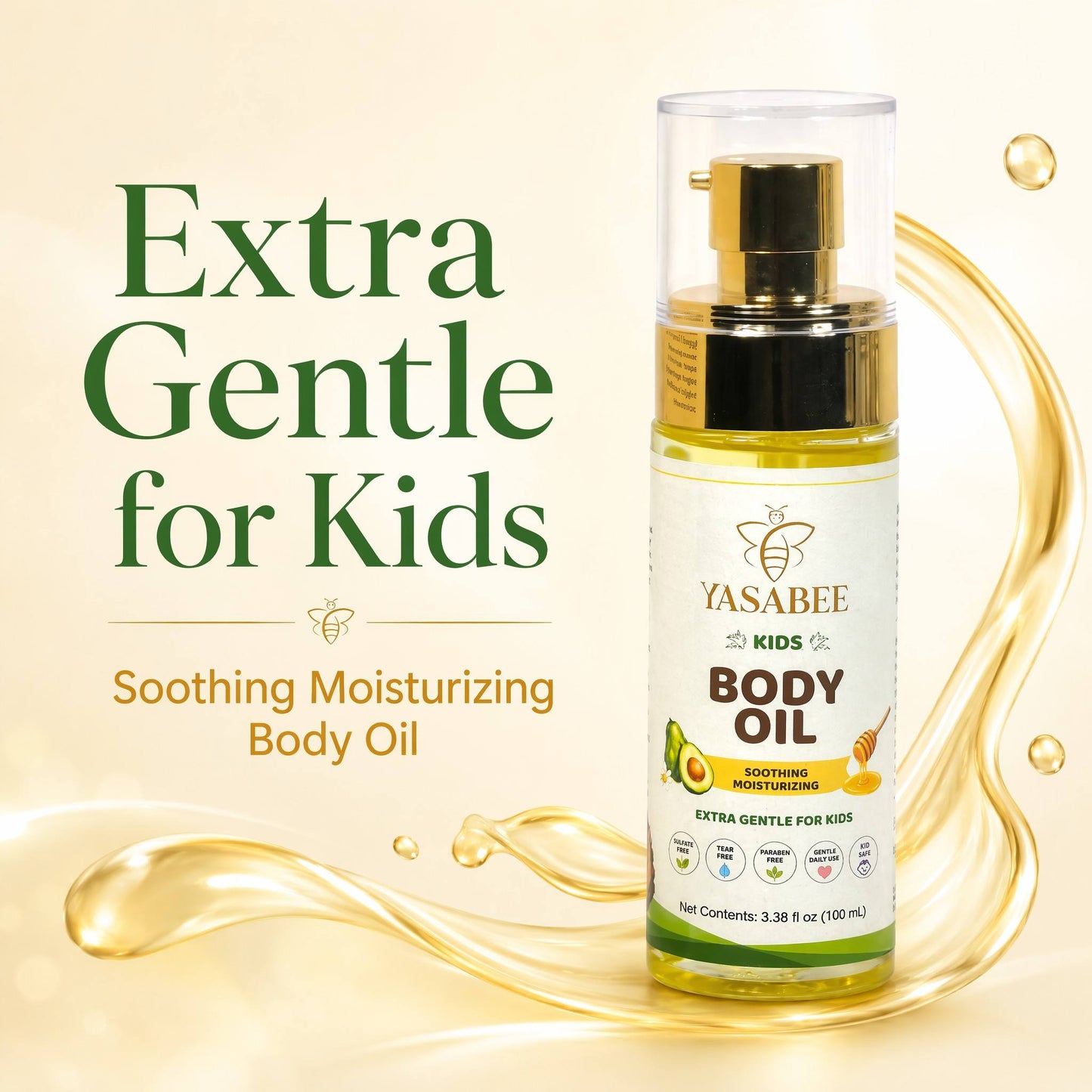 Kids Body Oil