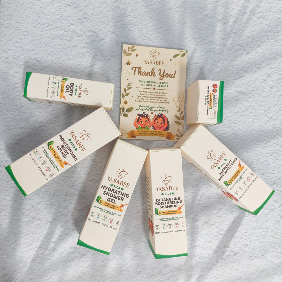 Complete Yasabee Kids 6-Piece Set