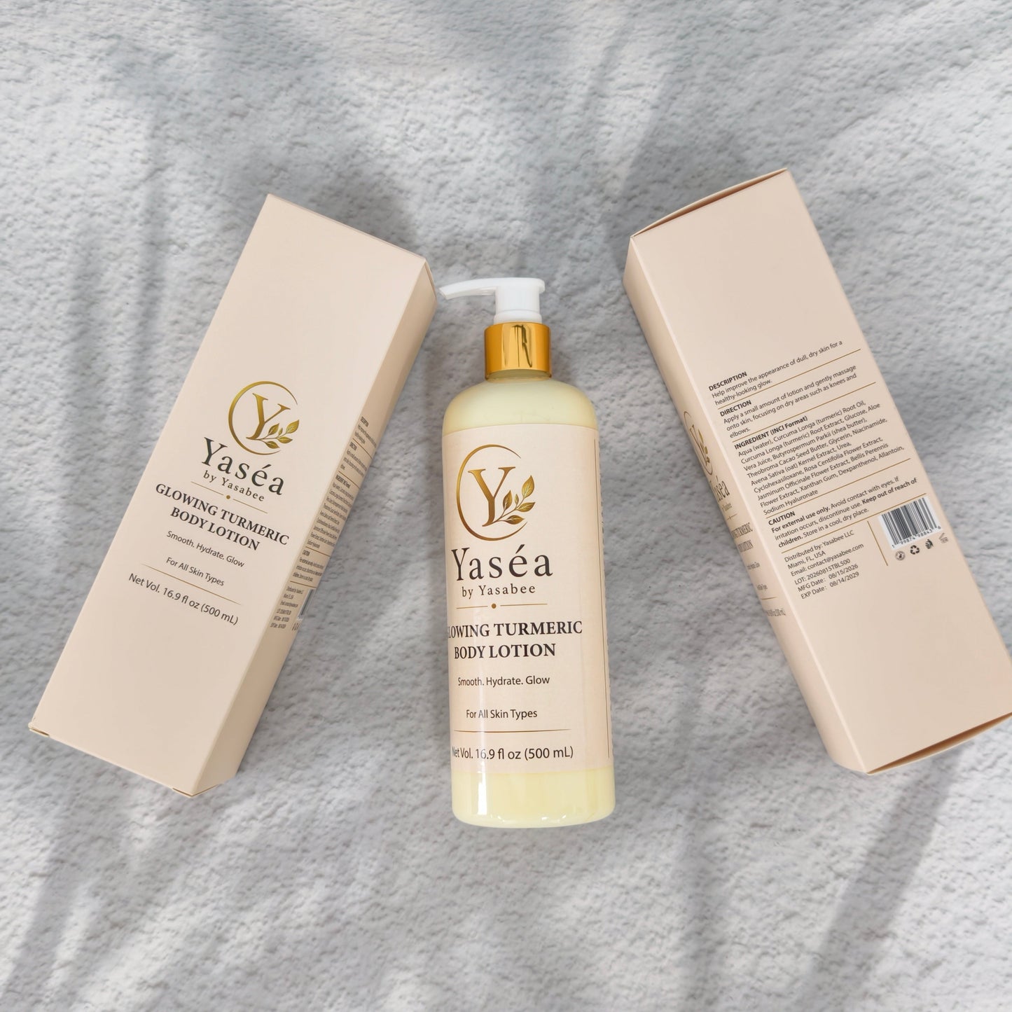 Complete Yaséa Turmeric Body 5-Piece Set