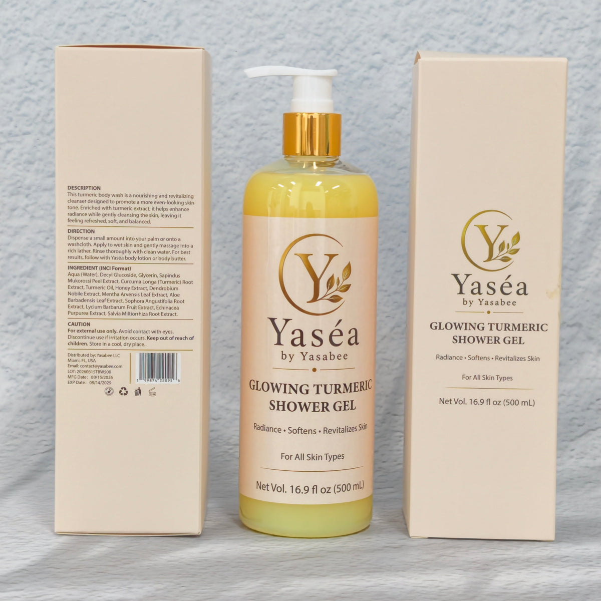 Complete Yaséa Turmeric Body 5-Piece Set
