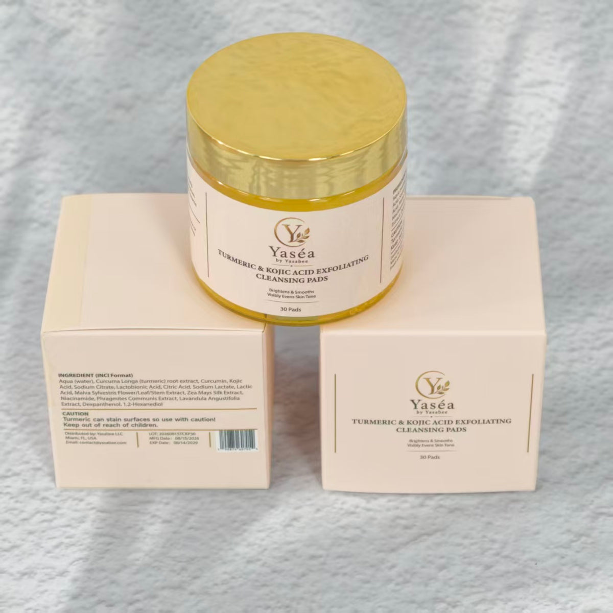 Turmeric Facial Pads