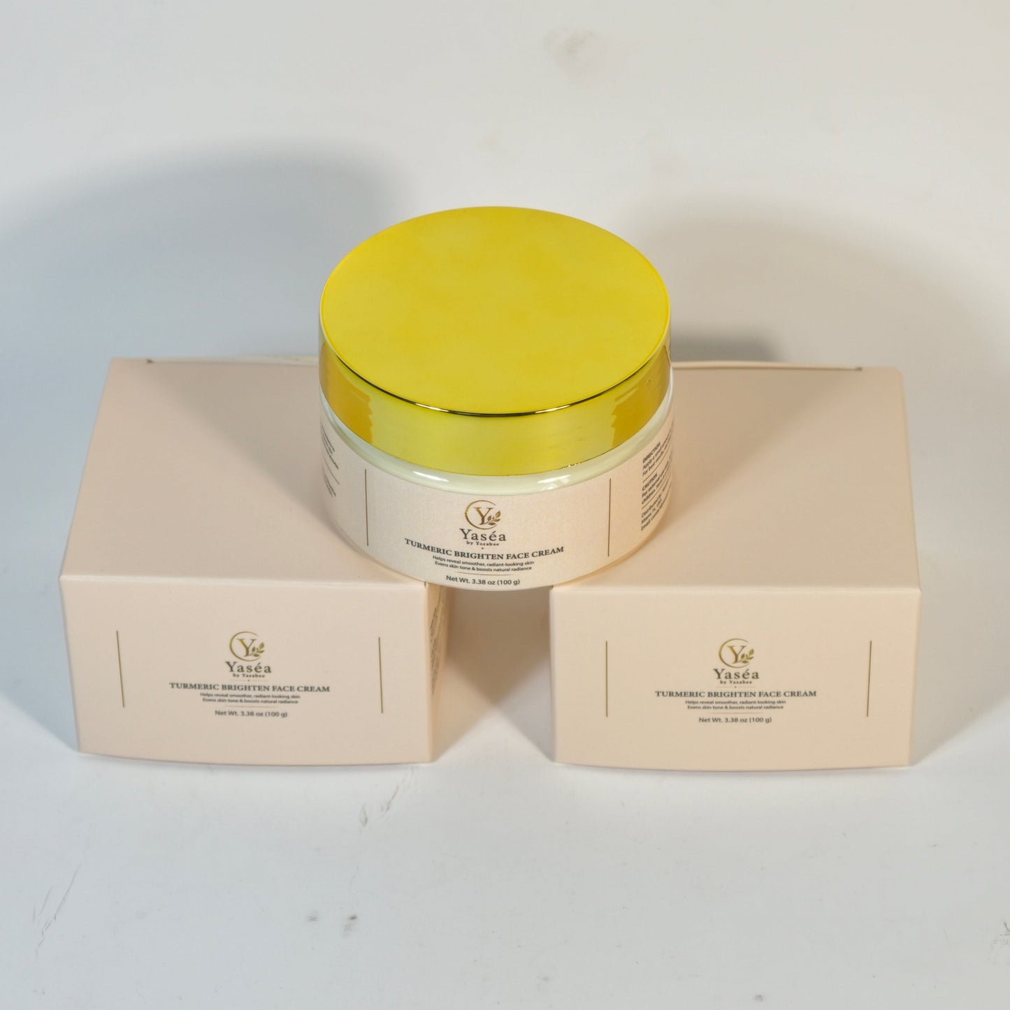 Complete Yaséa Turmeric Facial 4-Piece Set