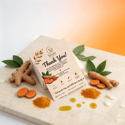 Complete Yaséa Turmeric Facial 4-Piece Set