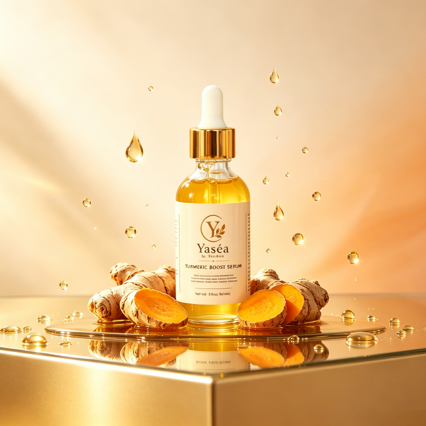 Complete Yaséa Turmeric Facial 4-Piece Set