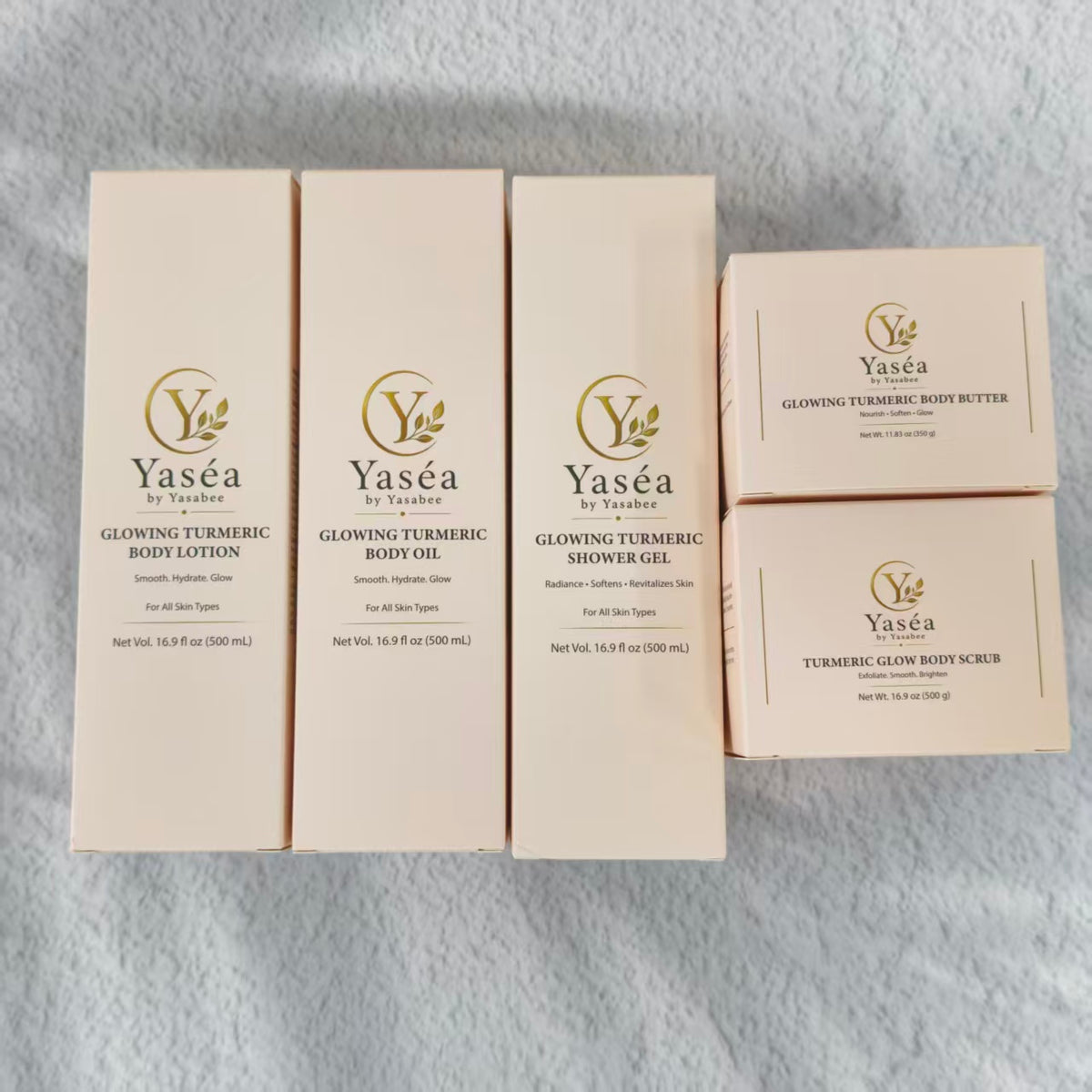 Complete Yaséa Turmeric Body 5-Piece Set