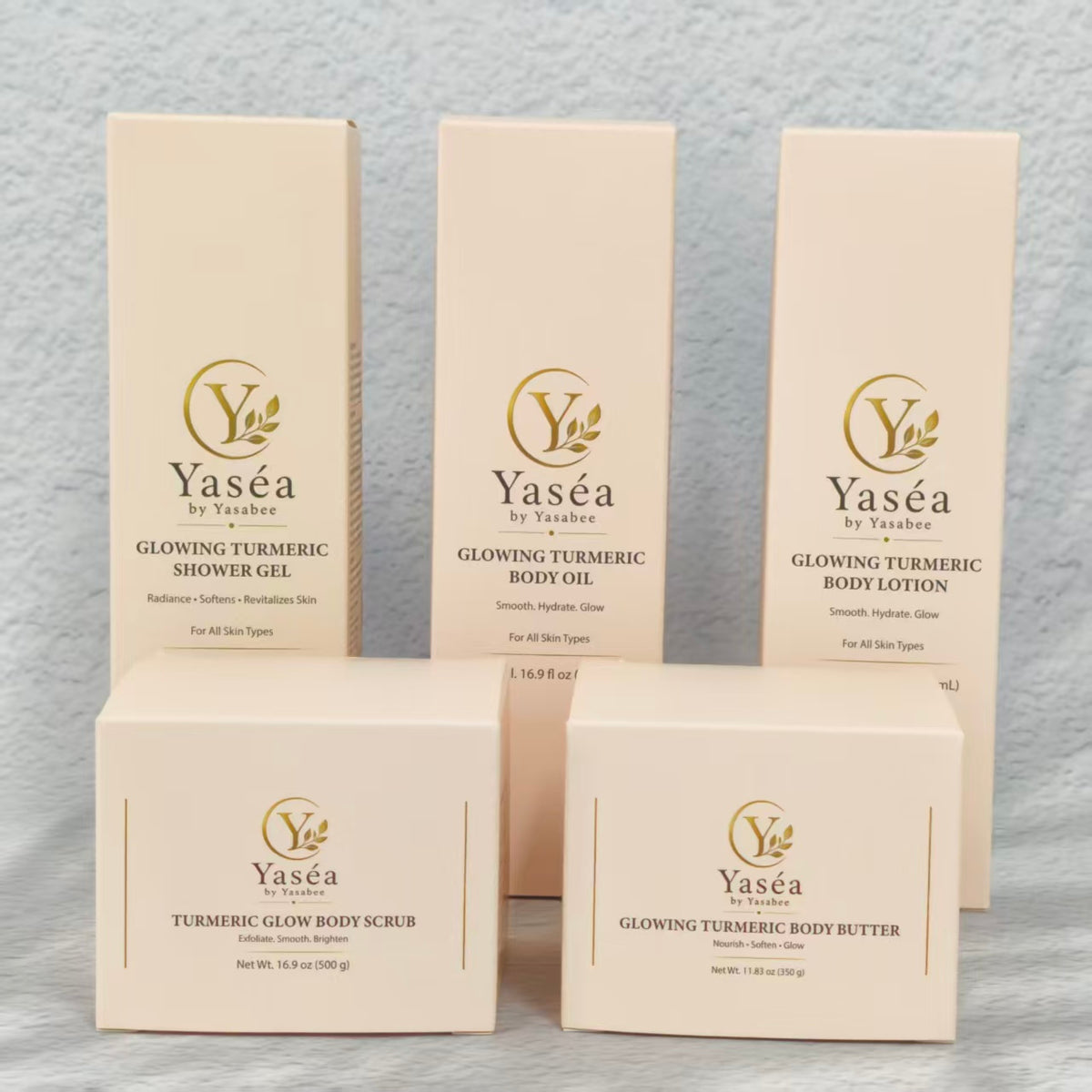 Complete Yaséa Turmeric Body 5-Piece Set