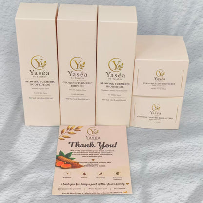 Complete Yaséa Turmeric Body 5-Piece Set