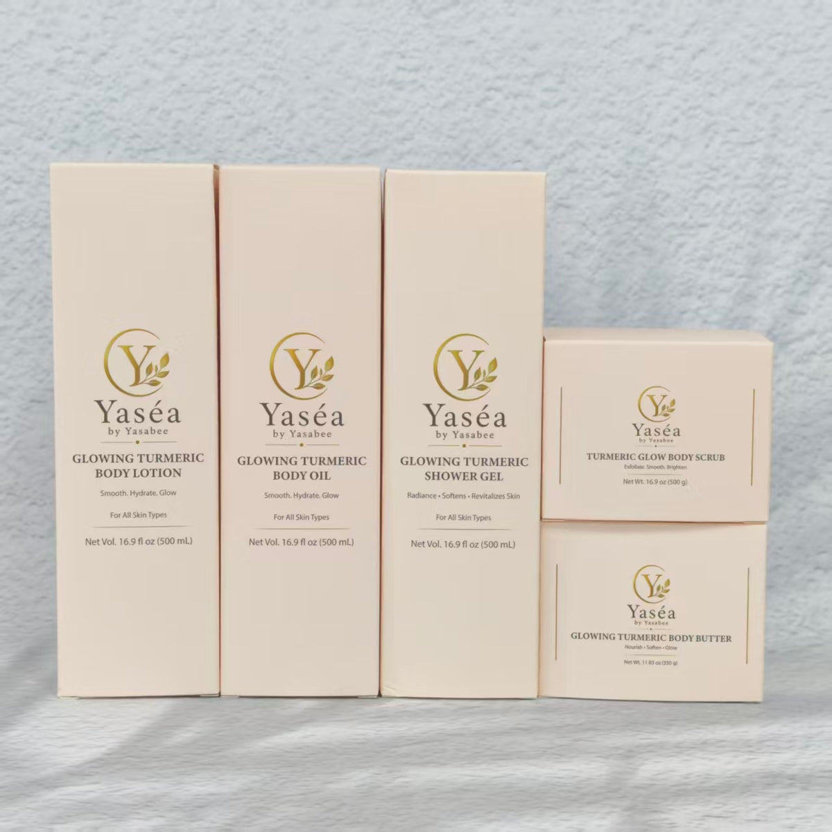 Complete Yaséa Turmeric Body 5-Piece Set