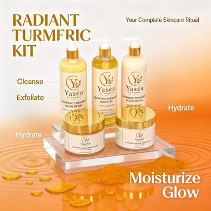 Complete Yaséa Turmeric Body 5-Piece Set