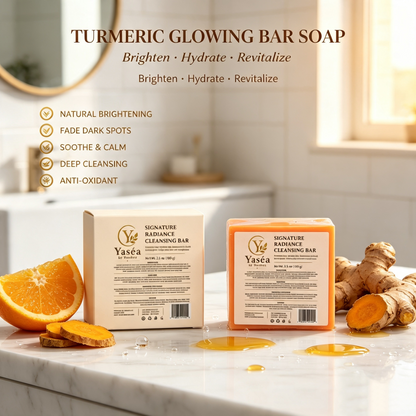 Complete Yaséa Turmeric Facial 4-Piece Set